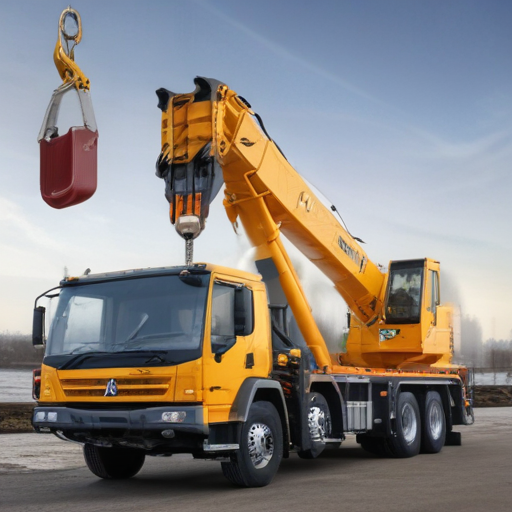 mobile crane truck