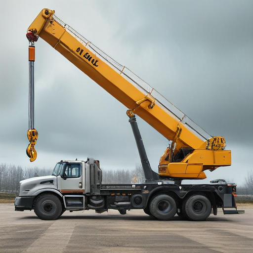 mobile crane truck