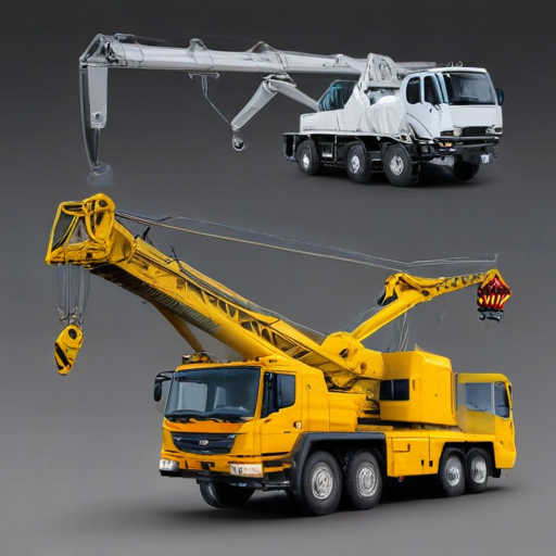 mobile crane truck