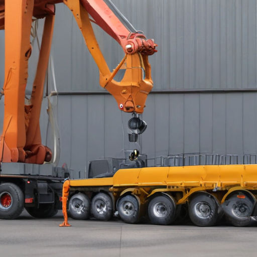 mobile crane truck