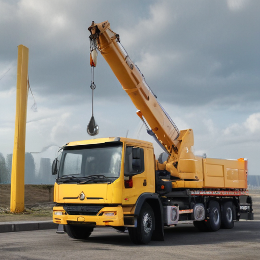 mobile crane truck