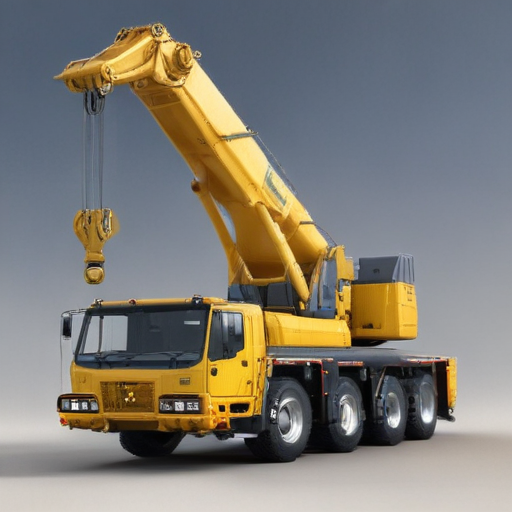 mobile crane truck