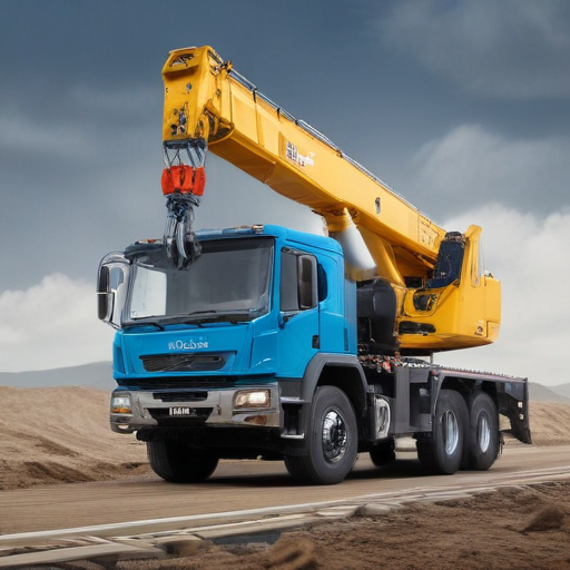 mobile crane truck