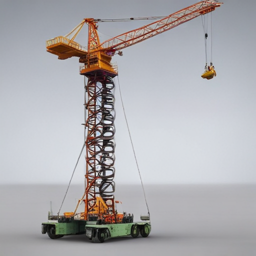 mobile tower crane