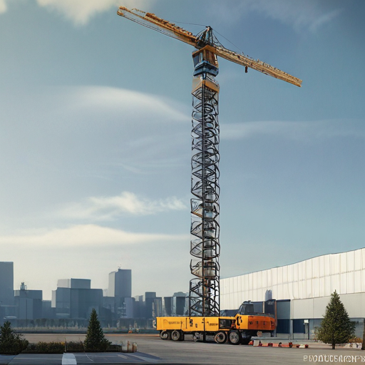 mobile tower crane