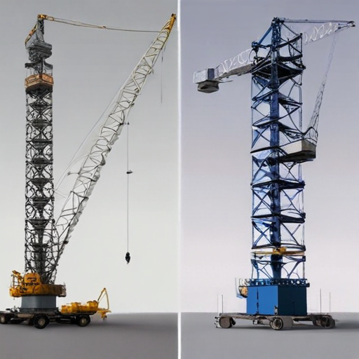 mobile tower crane