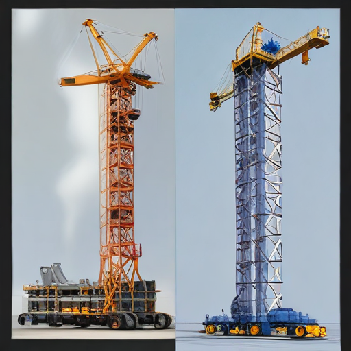 mobile tower crane