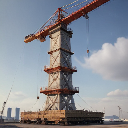 mobile tower crane