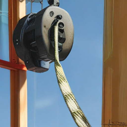 overhead electric winch