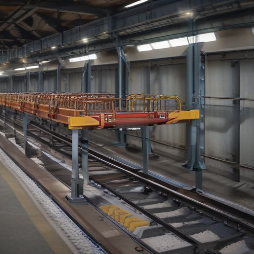 overhead rail trolley