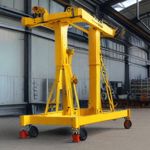 portable aluminum gantry crane