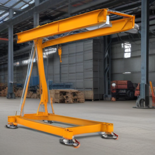 portable aluminum gantry crane