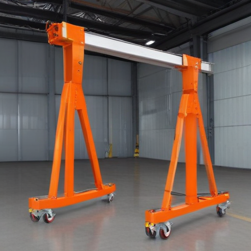 portable aluminum gantry crane