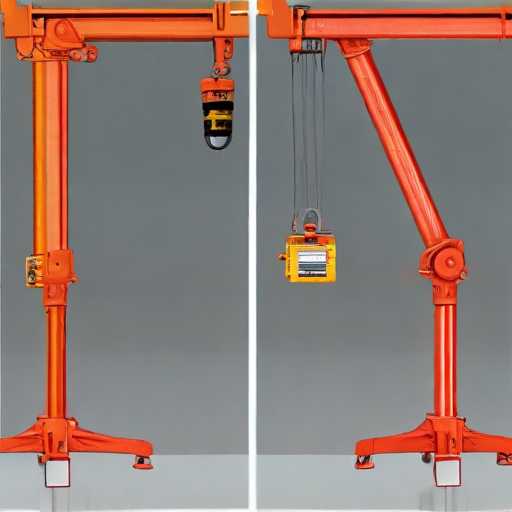 portable jib crane hoist