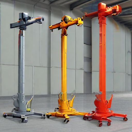 portable jib crane hoist