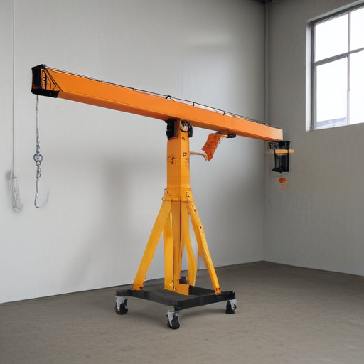 portable jib crane hoist