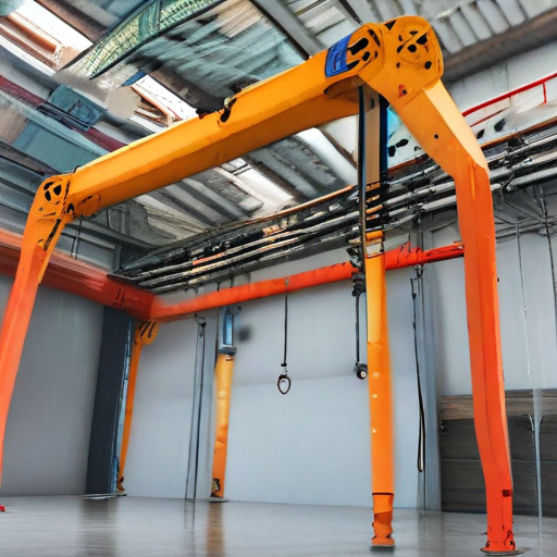 portable jib crane hoist