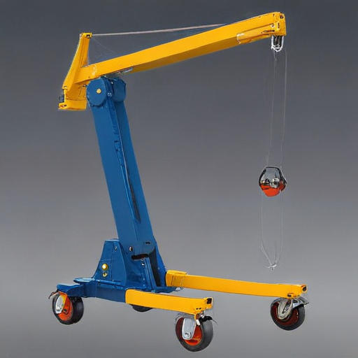 portable jib crane on wheels