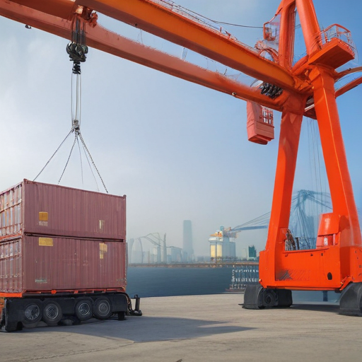 quayside container crane