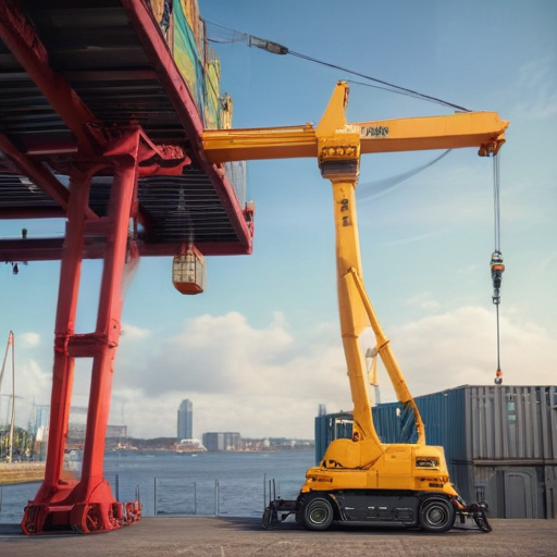 quayside container crane