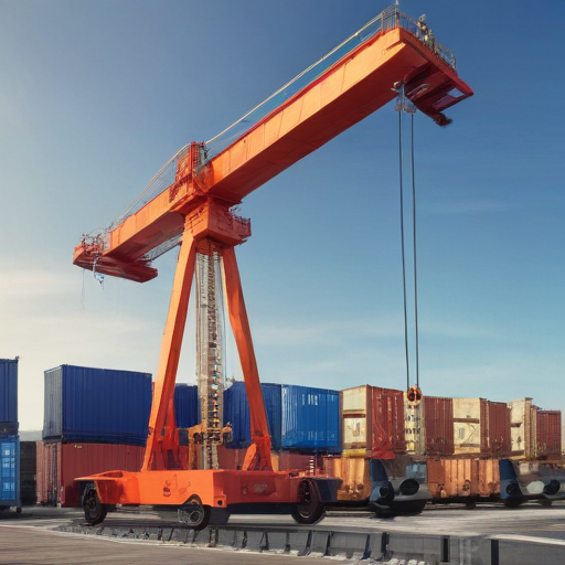 quayside container crane