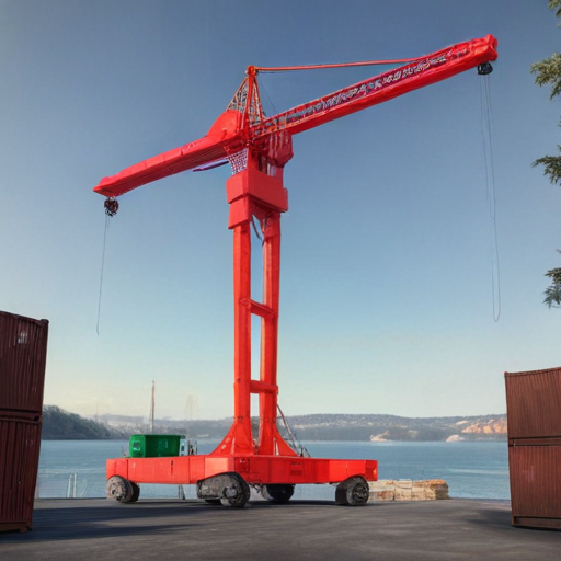 quayside container crane