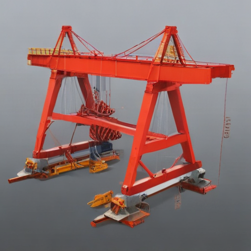 rail mounted container gantry crane