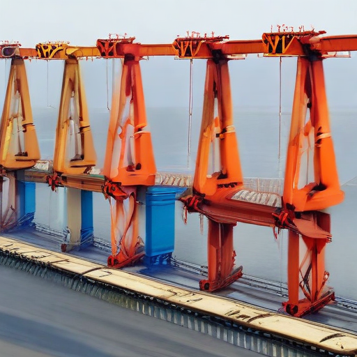 rail mounted container gantry crane