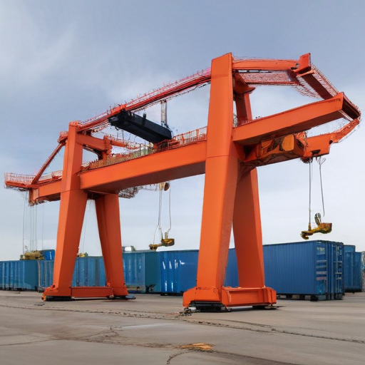 rail mounted container gantry crane