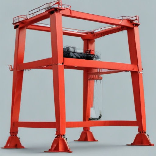 rail mounted container gantry crane