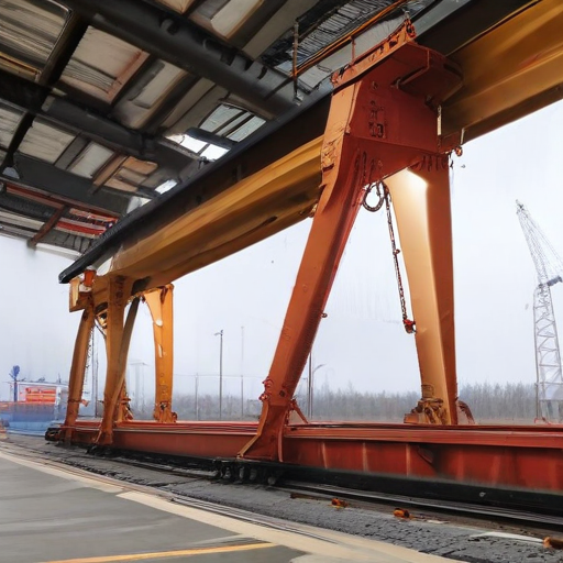 rail mounted gantry crane