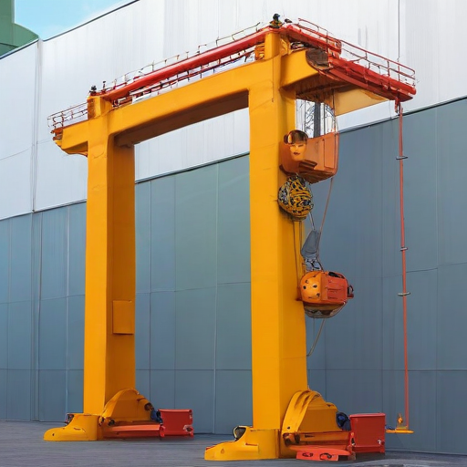 rubber tyre gantry crane