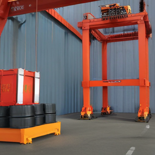 rubber tyred container gantry crane