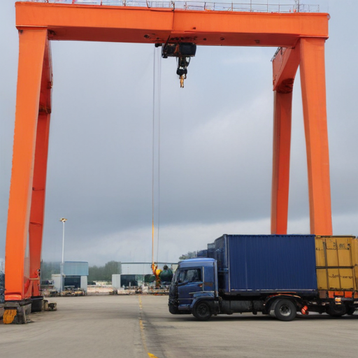 rubber tyred container gantry crane