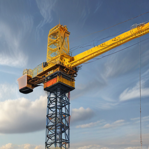 self erecting tower crane