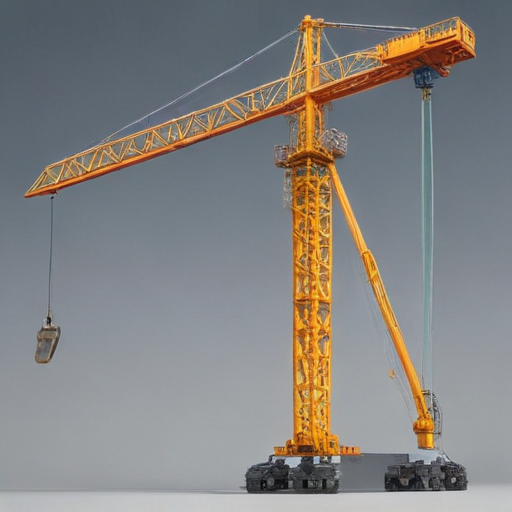 self erecting tower crane