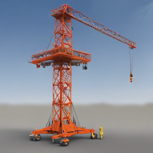 self erecting tower crane