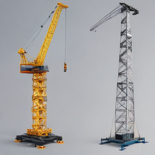 self erecting tower crane