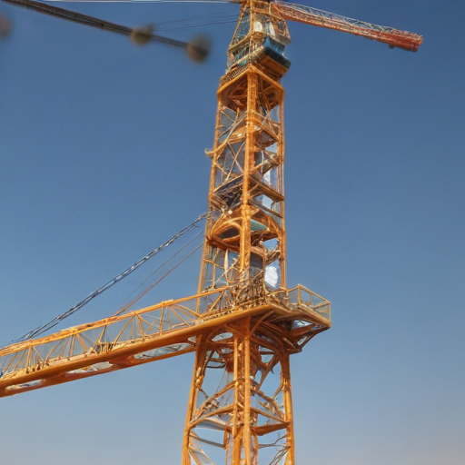 self erecting tower crane