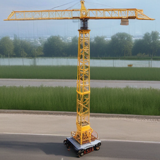 self erecting tower crane