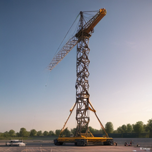 self erecting tower crane