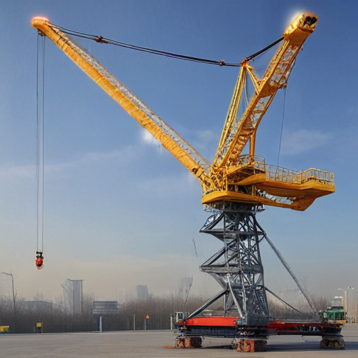 self erecting tower crane