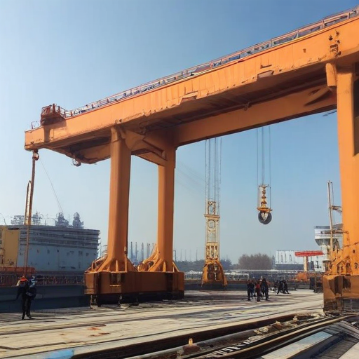 shipbuilding gantry crane