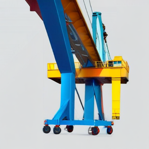 single girder semi gantry crane