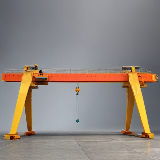 single girder semi gantry crane