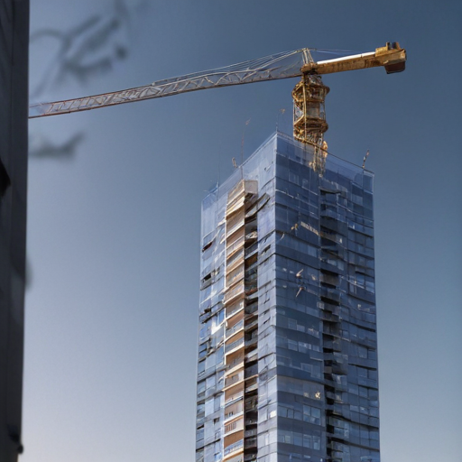 skyscraper crane