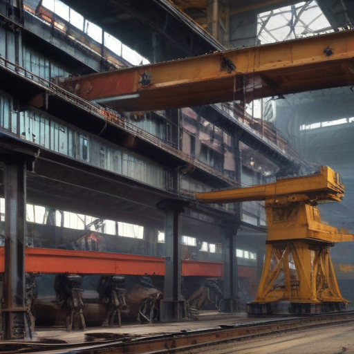 steel mill crane