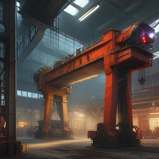 steel mill crane