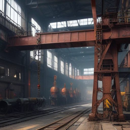 steel mill crane