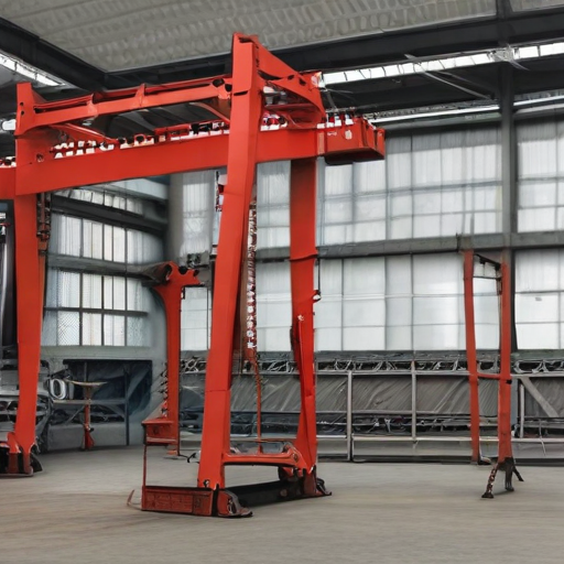 strongway adjustable gantry crane